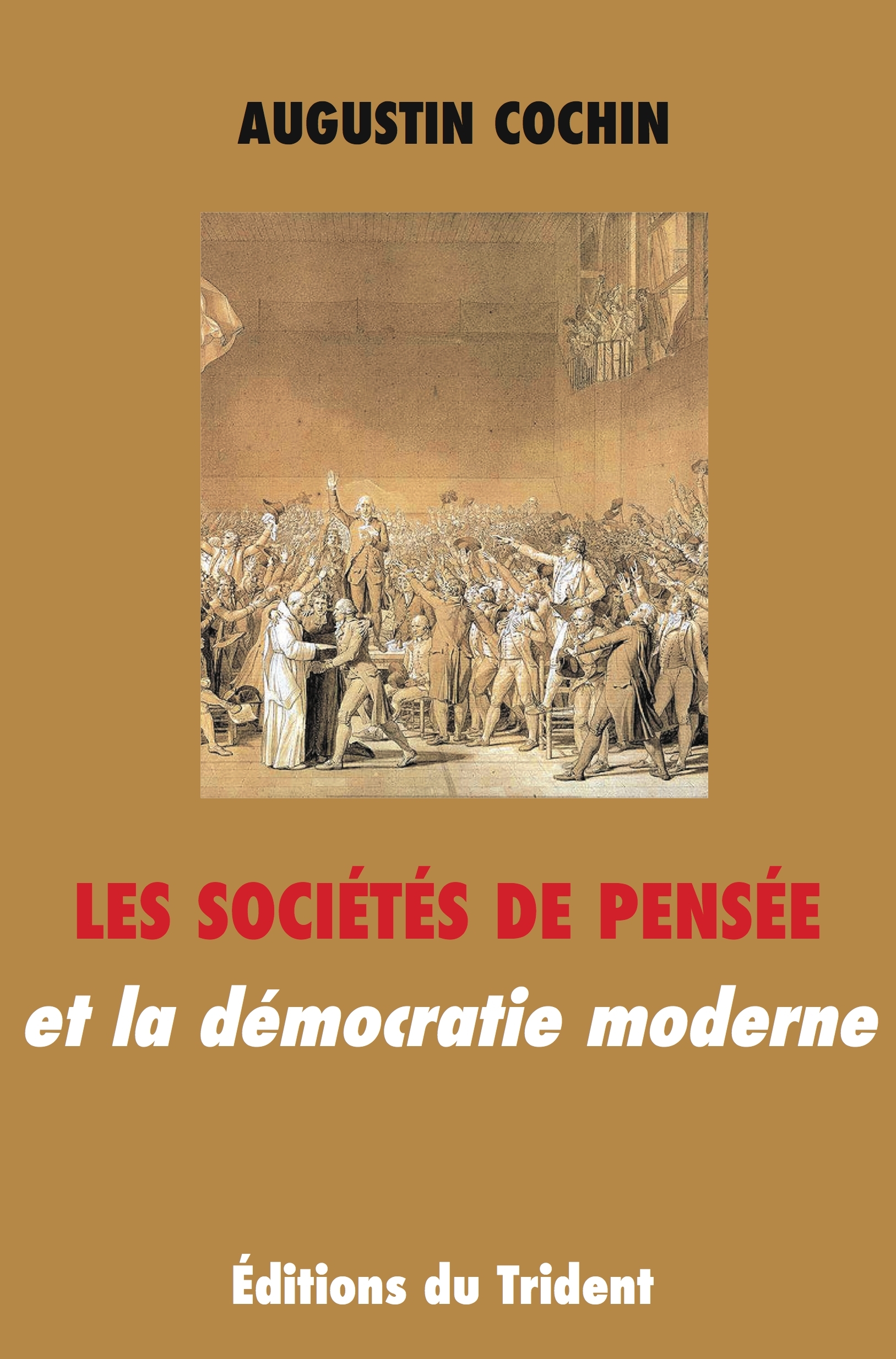 couverture du livre Les Sociétés de pensées